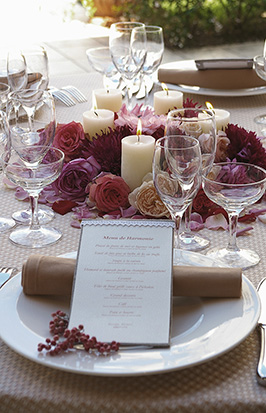 PEU・CONNU [MARIAGE]TABLE DE FLEURS #16