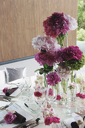 PEU・CONNU [MARIAGE]TABLE DE FLEURS #23