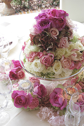 PEU・CONNU [MARIAGE]TABLE DE FLEURS #25